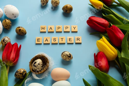 Preview: Happy Easter scrabble