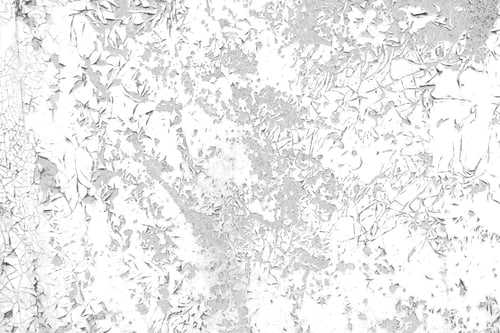 Visualização: Tinta grunge danificada contrasta com textura em preto e branco