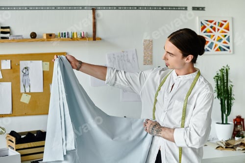 Preview: Sustainable fashion atelier: a young designer restores fabric