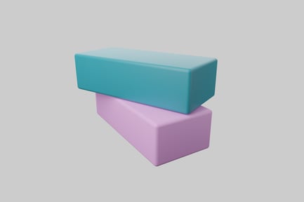 Preview: Pill stack turquoise and lavender