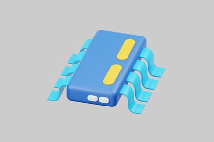 Preview: Cute chip with ribbon legs