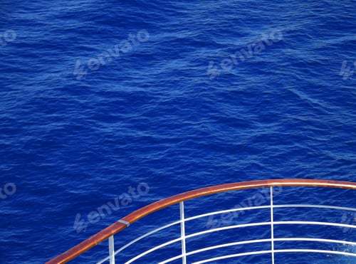 Preview: The railing of a cruise ship