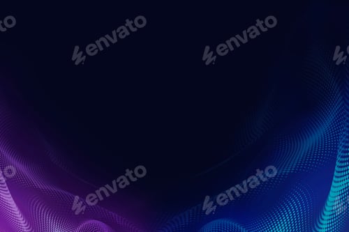 Preview: Purple and indigo halftone patterned background