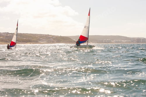 Preview: Teenager sailing boat