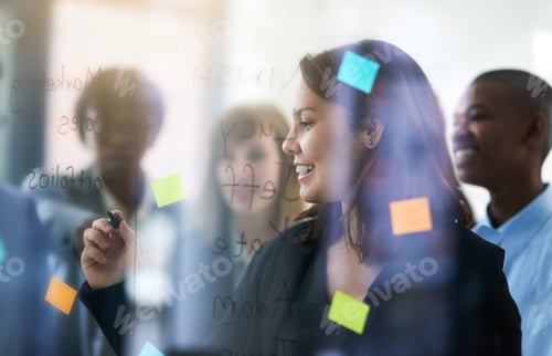 Preview: Making success their priority. Shot of a group of coworkers at the office.