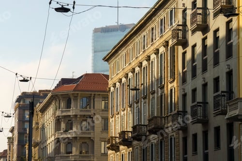 Preview: Via Abbondio Sangiorgio in Milan, Italy