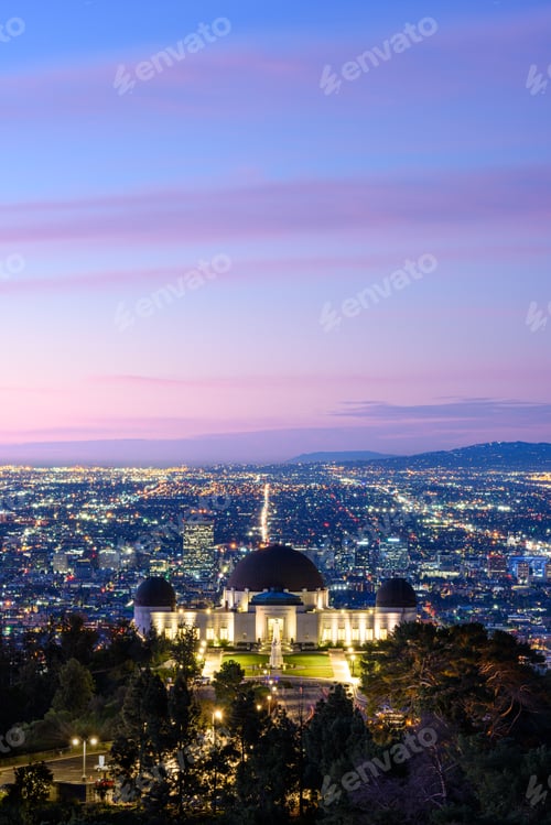 Preview: griffith observatory sunrise