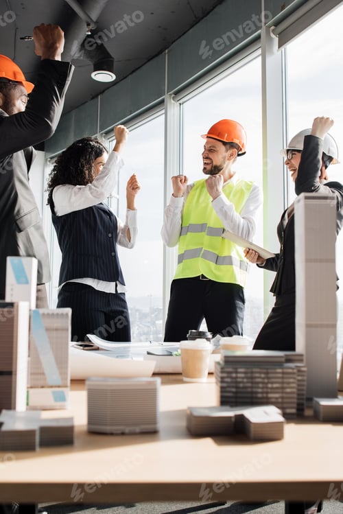 Preview: Construction Team Celebrating Success