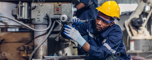 Preview: Workers Factory or Engineering work at factory site check up machine or products in site.