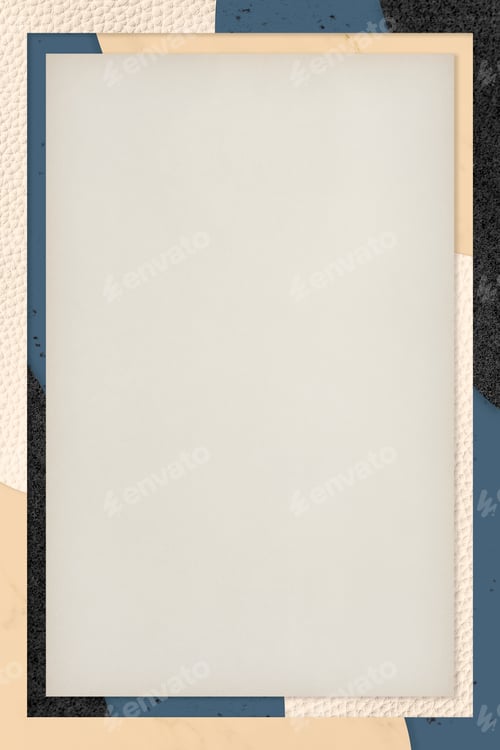 Preview: Patchwork patterned frame