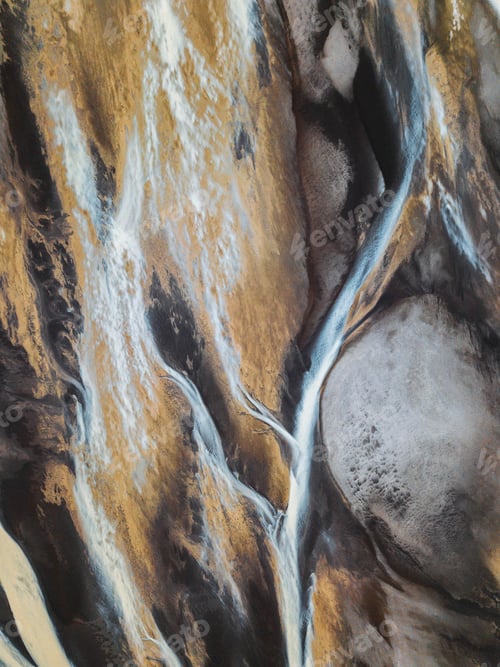 Preview: Glacial river pattern