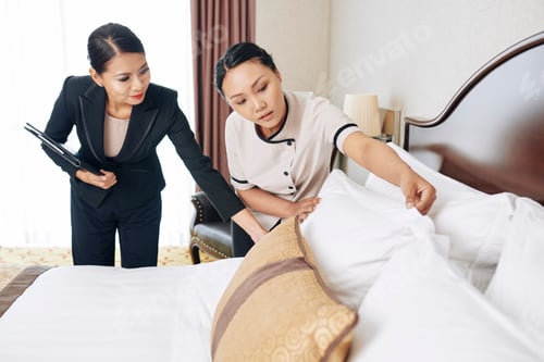 Preview: Hotel Manager Teaching New Maid