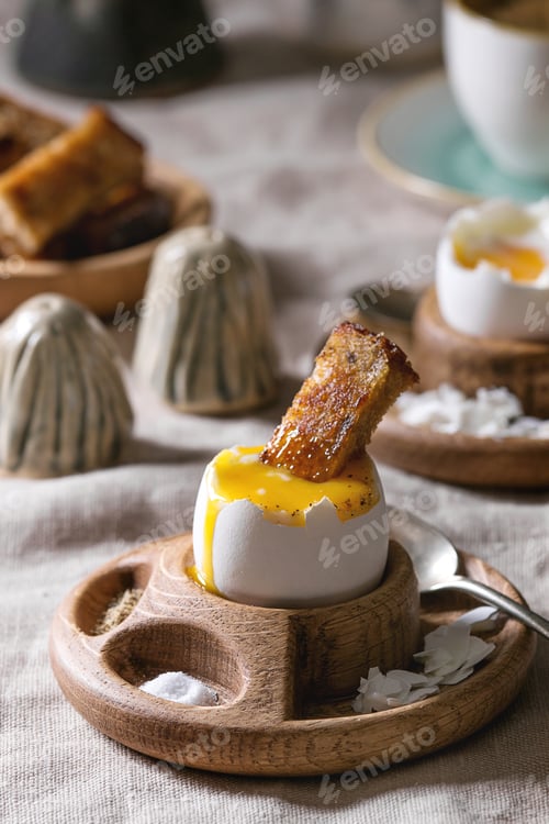 Preview: Soft boiled egg