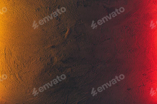 Preview: Empty black background with light illuminated besides