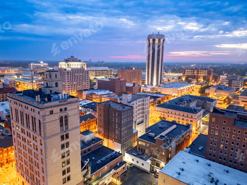 Preview: Downtown Springfield, Illinois, USA
