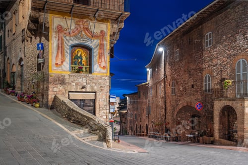 Vista previa: Asís, Italia Calles históricas