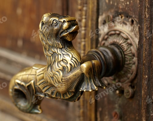 Preview: Vintage door handle
