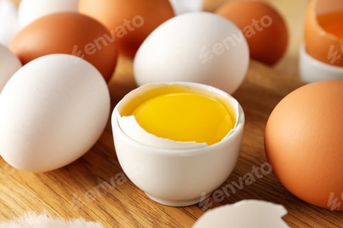 Preview: Main ingredient for cooking different dishes- eggs
