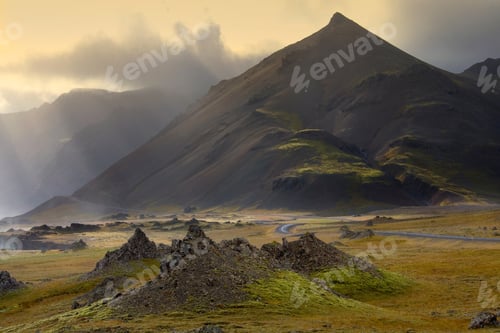 Preview: Volcanic landscape - Iceland