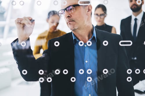 Preview: male director creating productive strategy