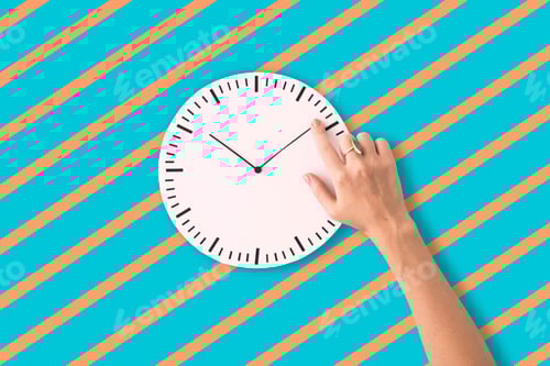 Preview: Clock Time Second Minute Hour Puntual Circle Concept