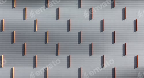 Preview: abstraction, orange vertical stripes on a gray embossed background
