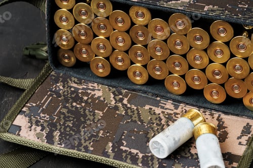 Preview: Set of cartridges for a hunting shotgun