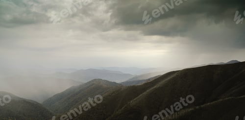 Preview: High beautiful mountain with cloudy, Australia
