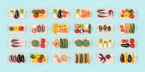 Preview: Fresh vegetables and healthy eating