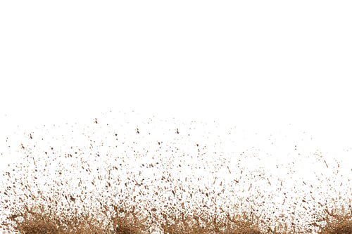 Preview: mud splash isolated transparency background.
