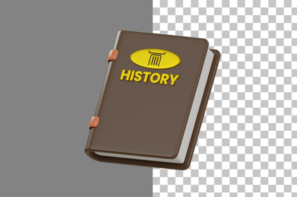 Preview: History Book 3D Icon