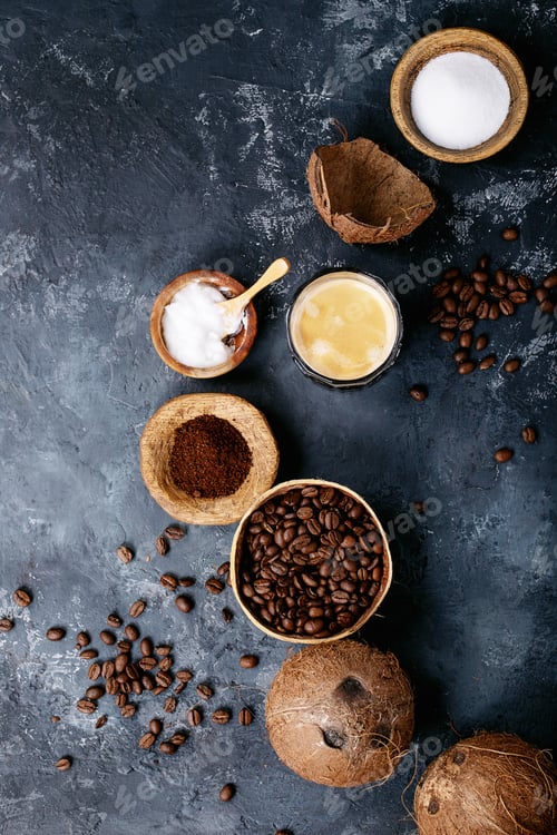 Preview: Bulletproof coffee with coconuts