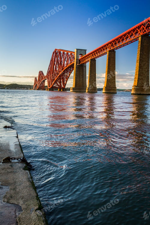 Preview: The Forth Road Bridge at sunset