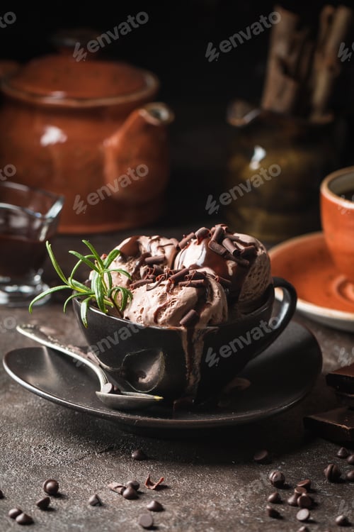 Preview: Chocolate coffee ice cream