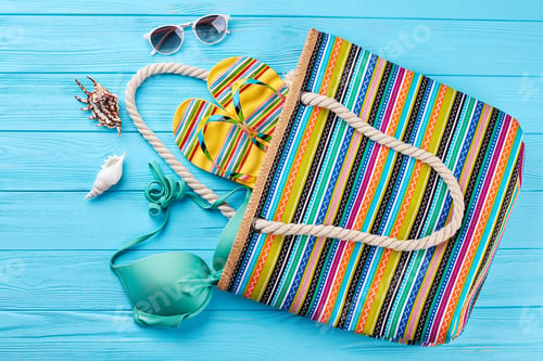 Preview: Bright accessories for marine beach