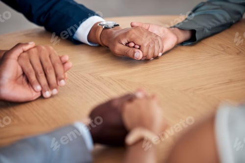 Preview: Holding hands, therapy circle and community support group for stress, anxiety and depression in the