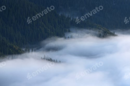 Preview: Fog in the mountains