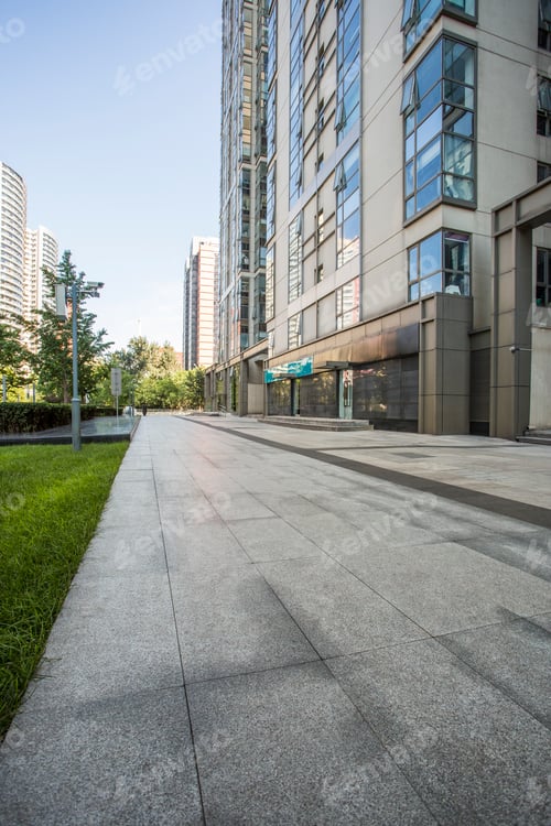 Preview: View of modern buildings in Beijing, China