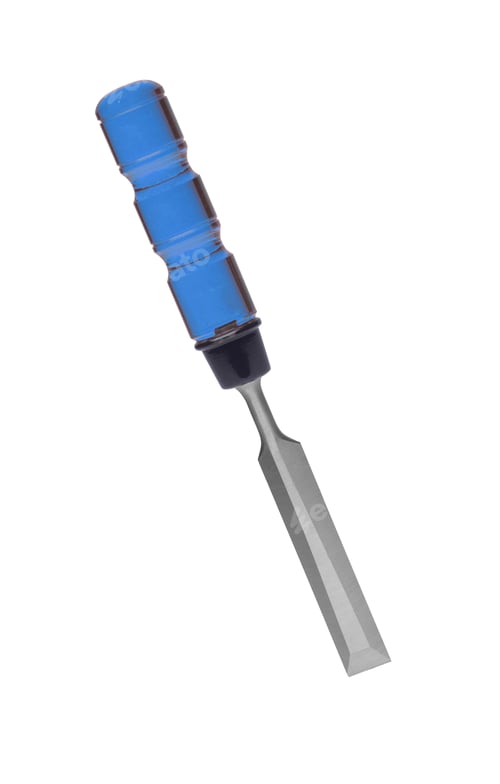 Preview: carpenter's chisel isolated