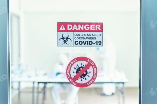 Preview: Science microscope equipment in biology chemical laboratory. Scientific experiment