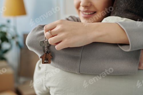 Preview: Happy couple buying new home