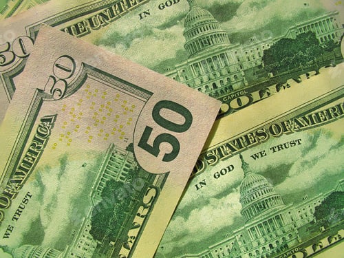 Preview: american dollars background