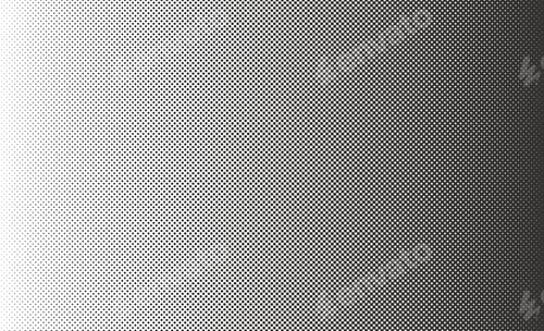 Preview: Halftone Pattern with Black Dots on White