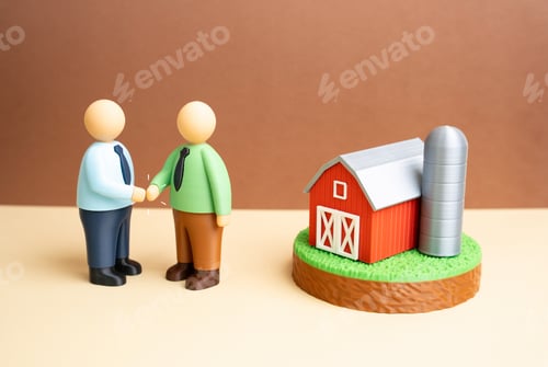 Preview: Businessmen agree to sell a farm and land. Acquisition of agribusiness and agricultural assets