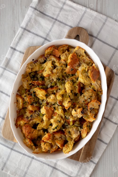 Preview: Homemade Thanksgiving Turkey Stuffing Dressing