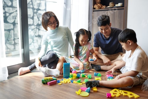 Preview: Parents playing with kids