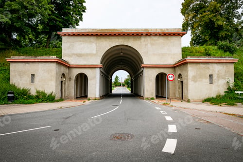 Preview: fredericia entrance by a old gate