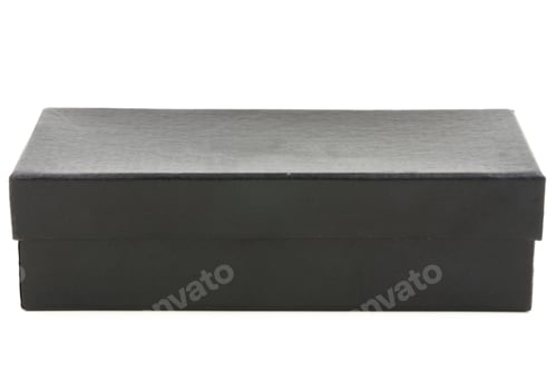 Preview: black box on white background