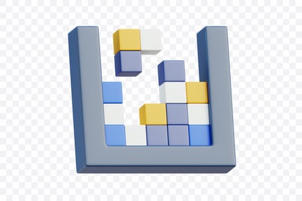Preview: Retro Tetris Puzzle Blocks