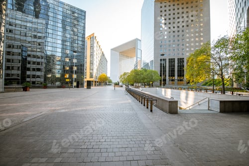 Preview: Skyscrapers at the financial district of Paris city